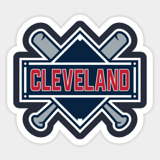 Cleveland Indians Baseball Sticker
